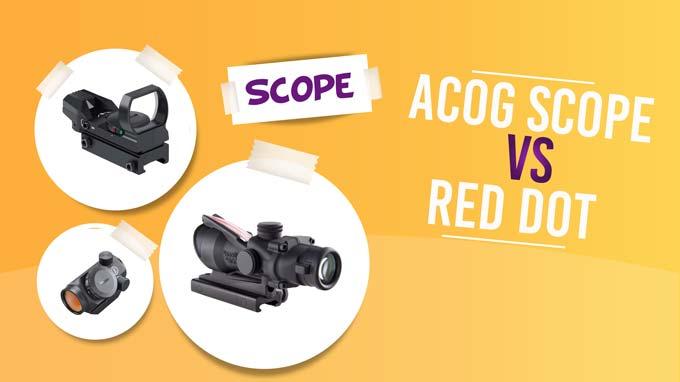 Red Dot vs ACOG : Which One To Choose [Know Differences]