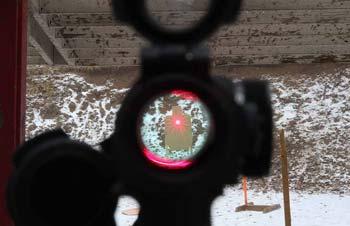 What is a red dot scope good for