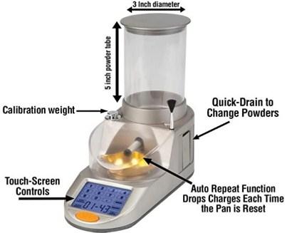 automatic powder dispenser for reloading
