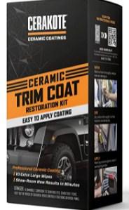 CERAKOTE Ceramic Trim Coat Kit - Quick Plastic Trim Restorer