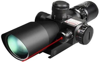 CVLIFE 2.5-10x40e Red & Green Illuminated Scope with 20mm