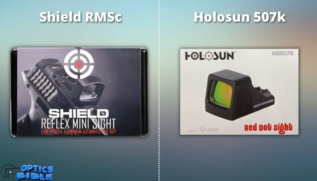 Footprint. Shield rmsc vs holosun 507k. Shield rmsc vs holosun 507k