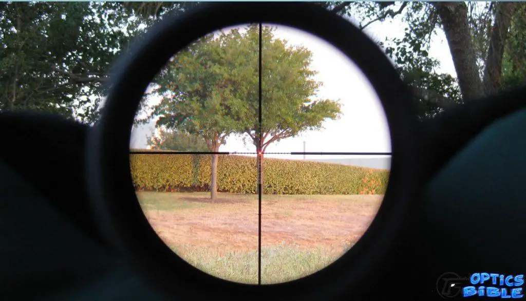 Glass Quality And Brightness With An Illuminated Reticle Leupold VX-R