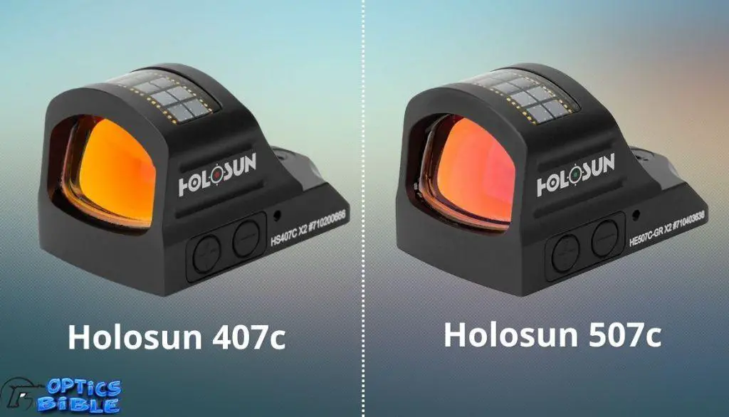 Holosun 407c vs 507c. Ease of Use