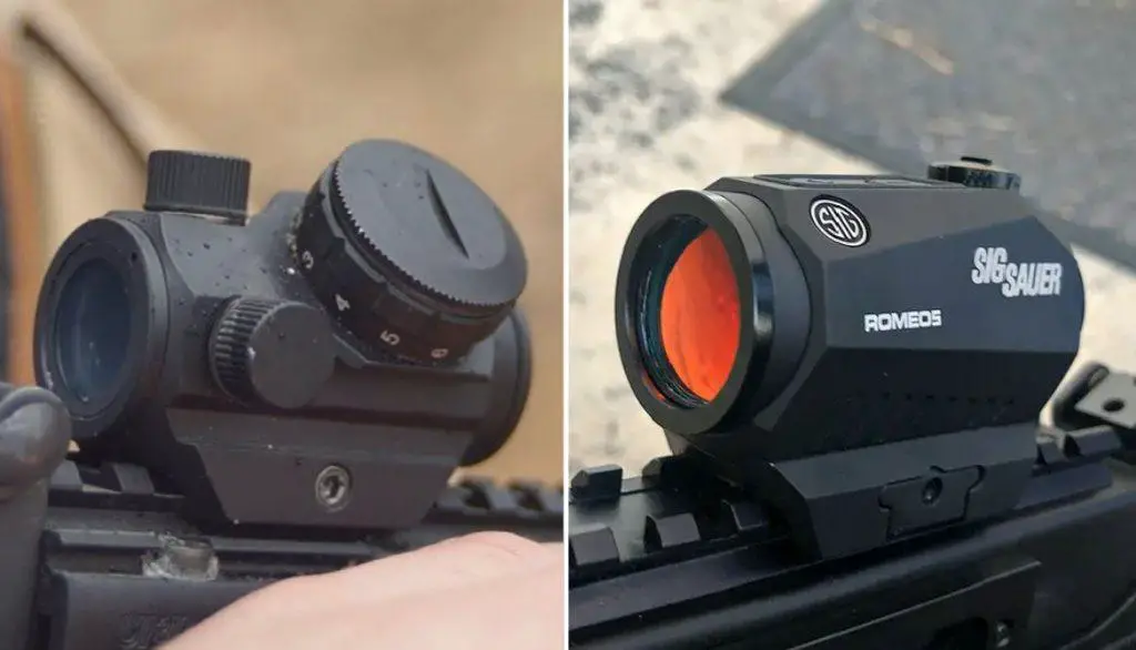 Comparison Between Sig Sauer Romeo 5 and Bushnell TRS-25