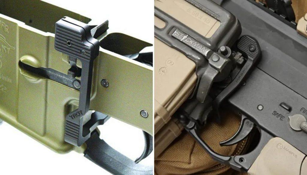 Troy and Magpul BAD Release Lever 