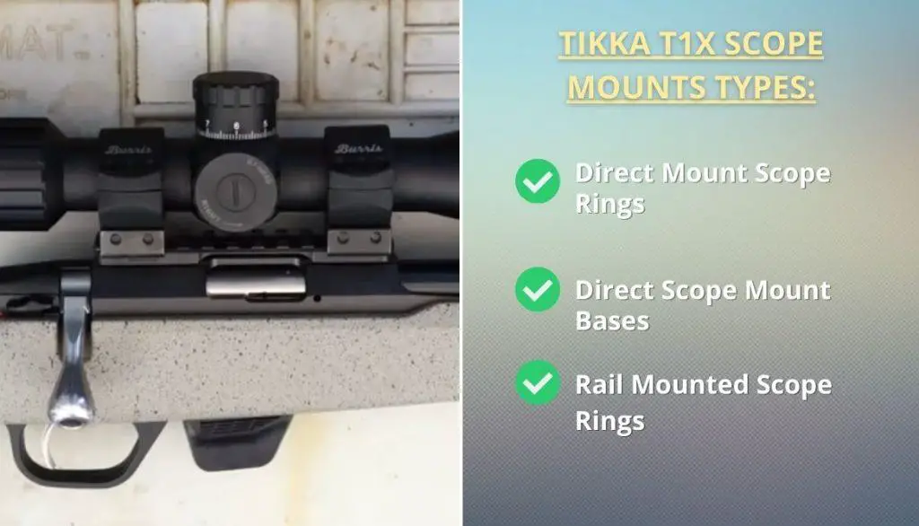 Tikka T1x Scope Mounts
