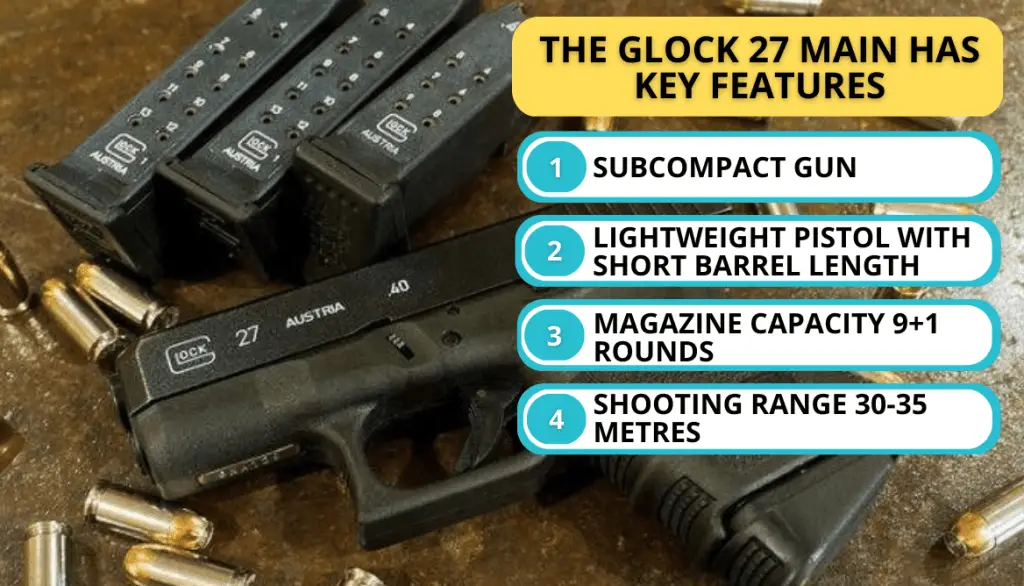 Glock 27 Main Specs