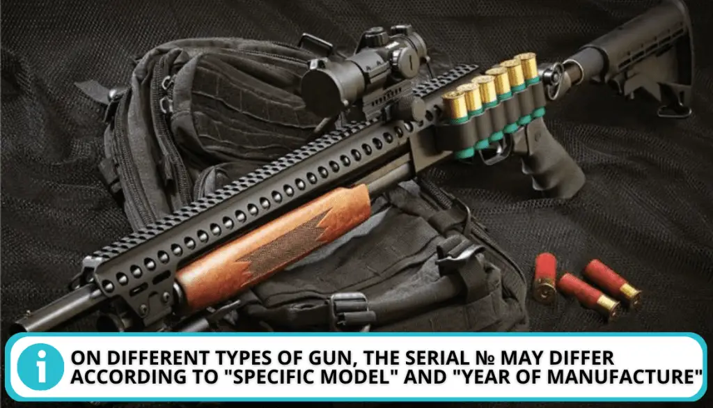 Where Mossberg's Serial Number is Located?
