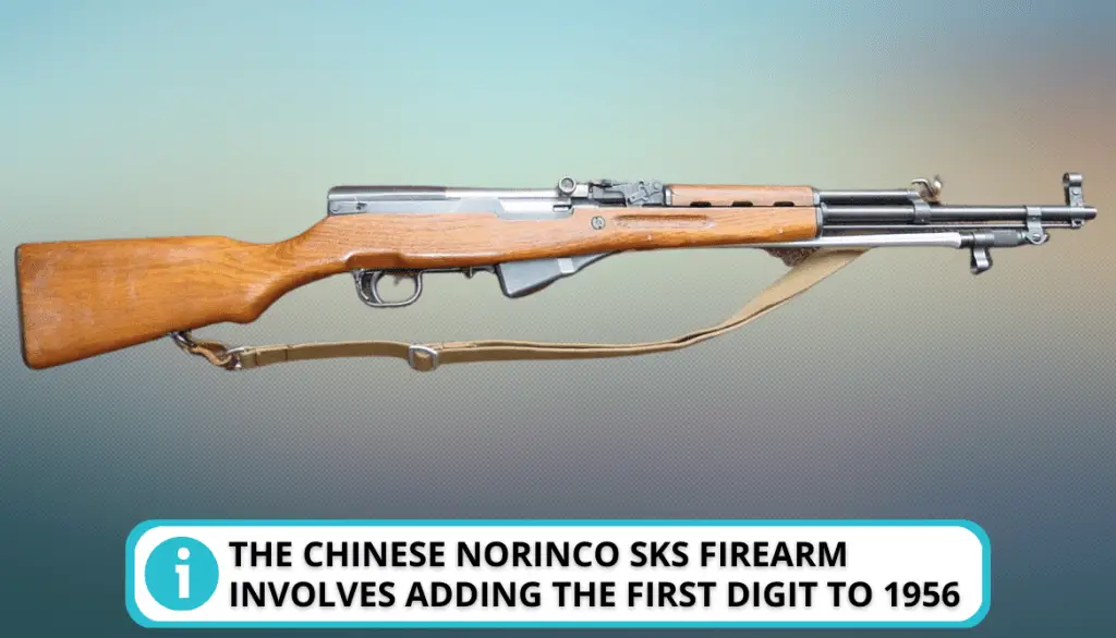 Step 4: Adding the First Digit on Norinco SKS Rifle