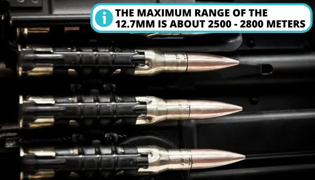 Exploring the Maximum Range of 12.7 mm Ammunition